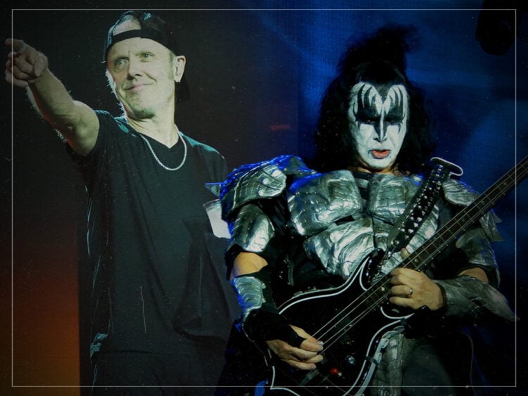 Lars Ulrich - Gene Simmons - Split