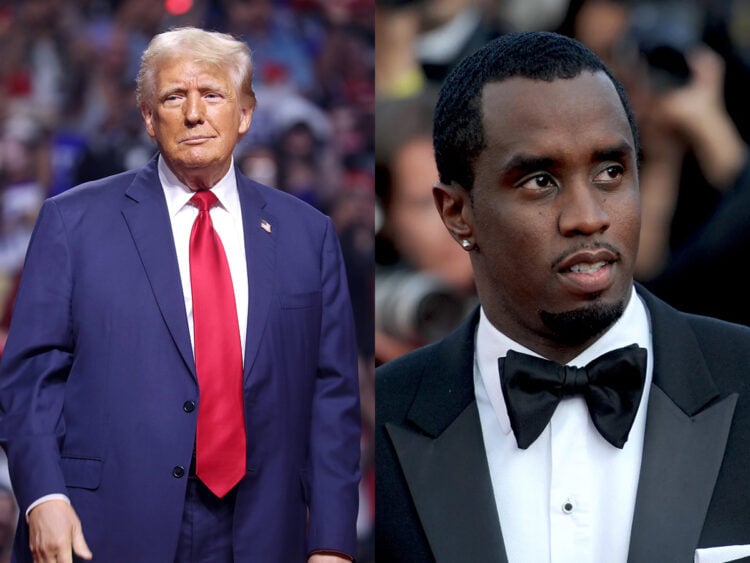 President Donald Trump - Sean Diddy Combs - Split - 2026