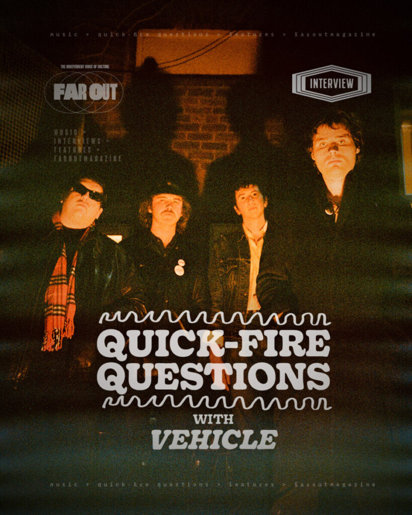 Quick Fire Questions- 10 minutes with Vehicle