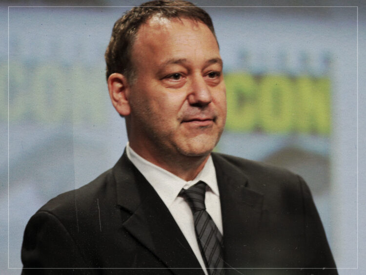 Sam Raimi speaking at the 2014 San Diego Comic Con International in San Diego, California - 25 July 2014