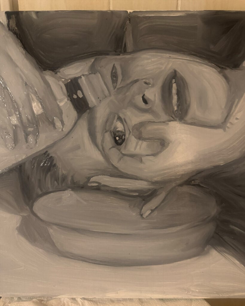 The Cover Uncovered- Erica Eyres talks us through her unnerving artwork for Dry Cleaning's 'Secret Love' - Far Out Magazine 02