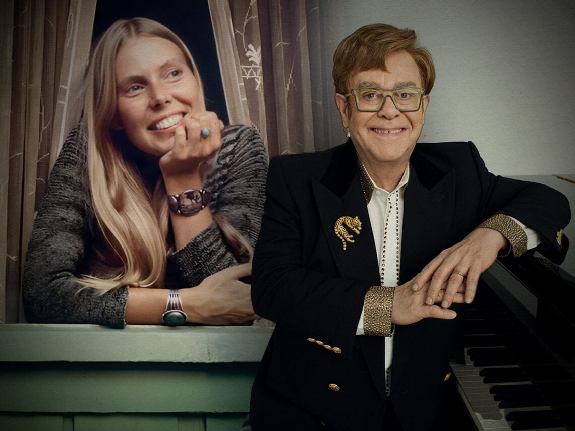 The Joni Mitchell song Elton John “never gets fed up” of hearing