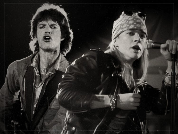 The Rolling Stones - Axl Rose - Split