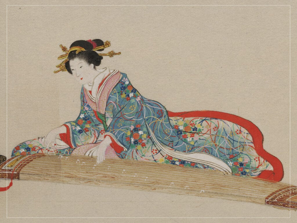 The musical dragon What is the koto instrument from Japan