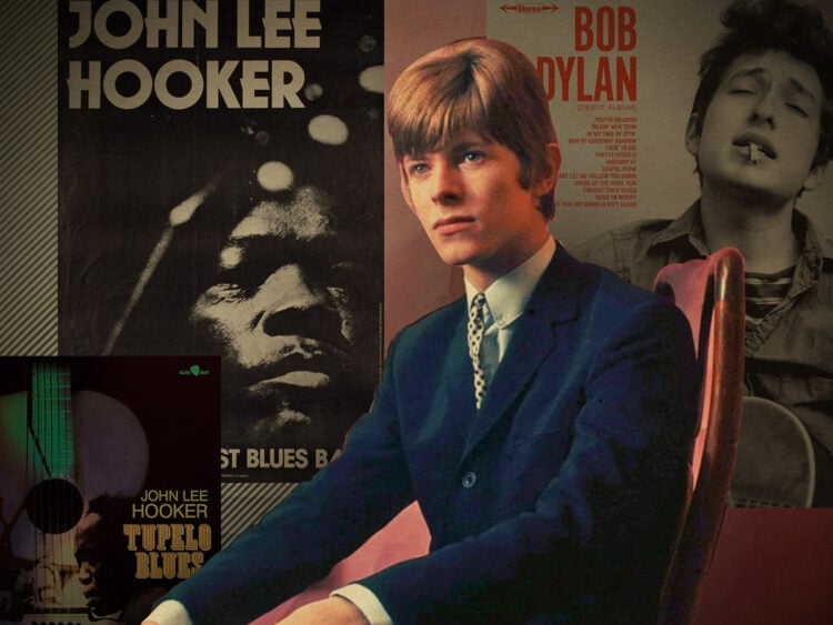 The story of how David Bowie first discovered Bob Dylan and John Lee Hooker- “In the bins”