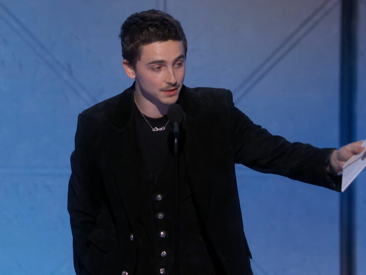 Timothée Chalamet - Best Actor Comedy or Musical - Golden Globes - 2026