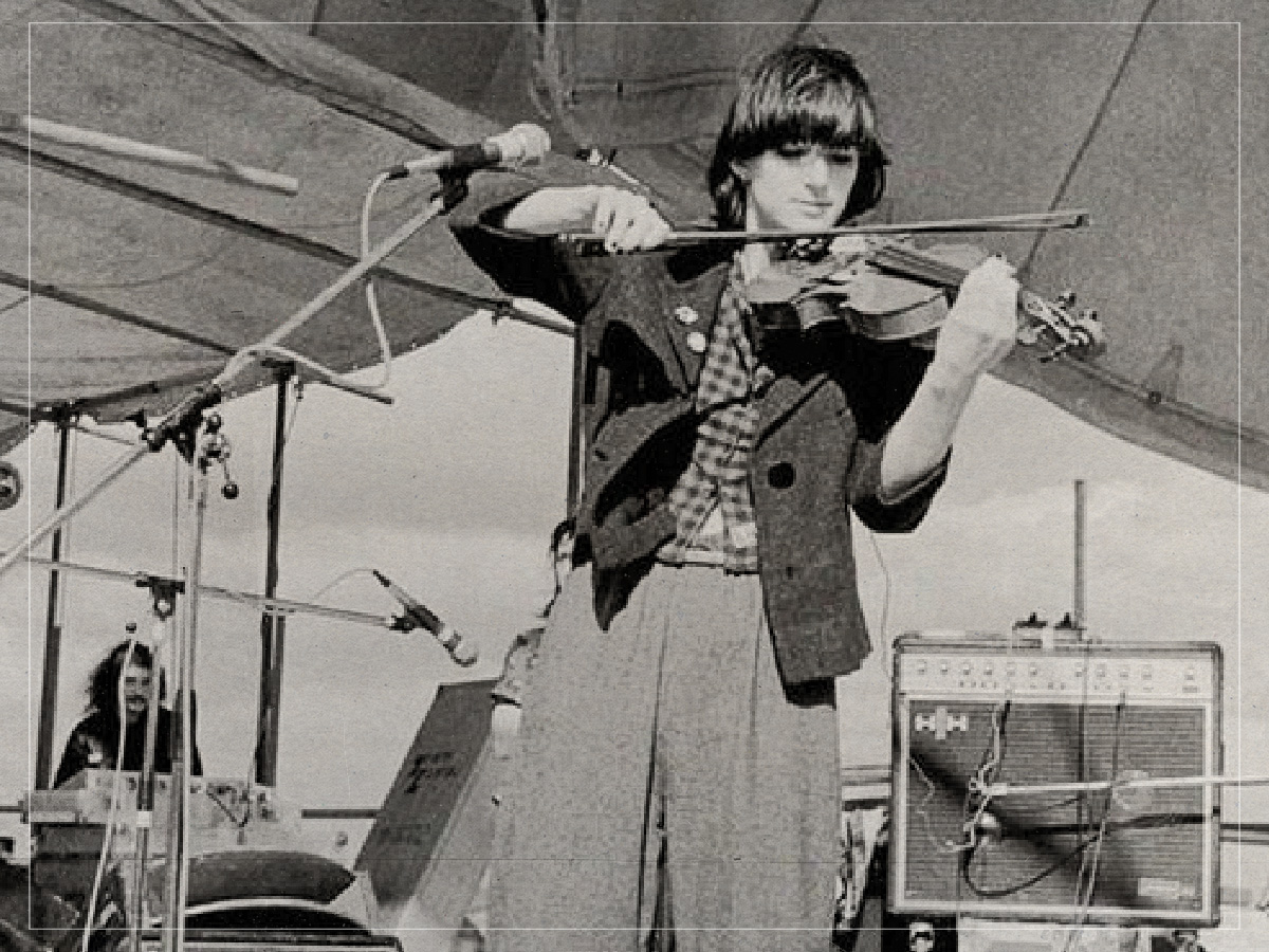 Vicky Aspinall - Musician - The Raincoats - 1980's