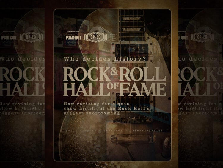 Who decides history?- How revising for a quiz show highlight the Rock 'n' Roll Hall of Fames biggest shortcoming