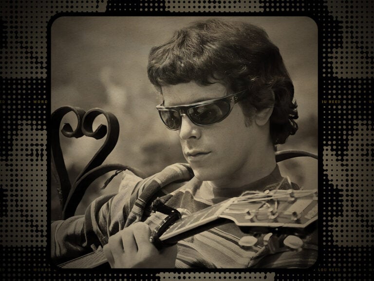 'Words and Music'- the world's first insight into Lou Reed