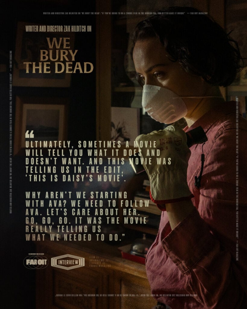 Writer and director Zak Hilditch on ‘We Bury the Dead’- “If you’re going to do a zombie film in the modern era, you better make it unique” - Far Out Magazine (05)