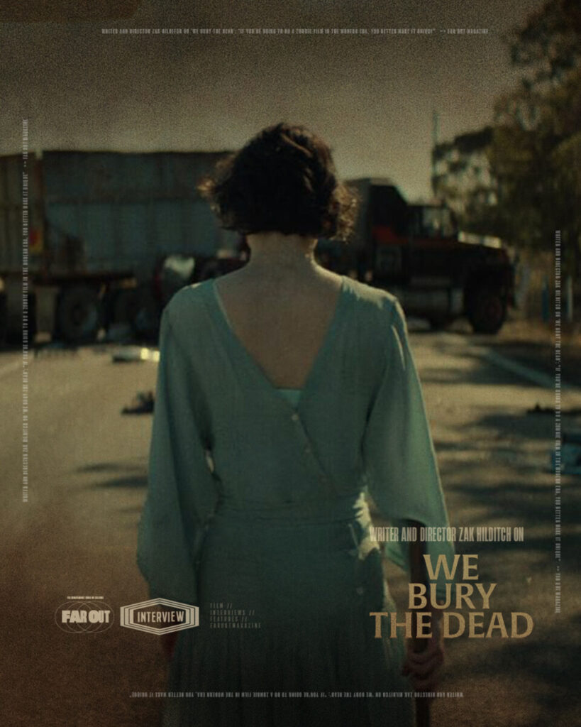 Daisy Ridley stars in 'We Bury The Dead'.