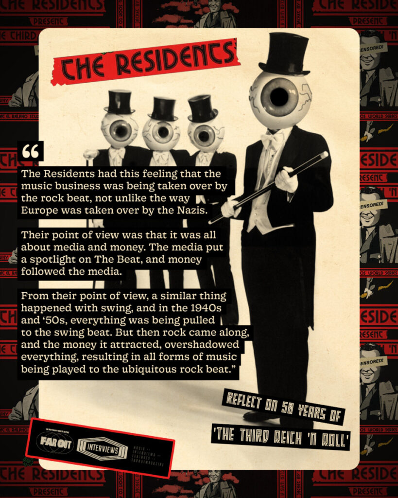 It was more funny than anything else- The Residents reflect on 50 years of 'The Third Reich 'n Roll'