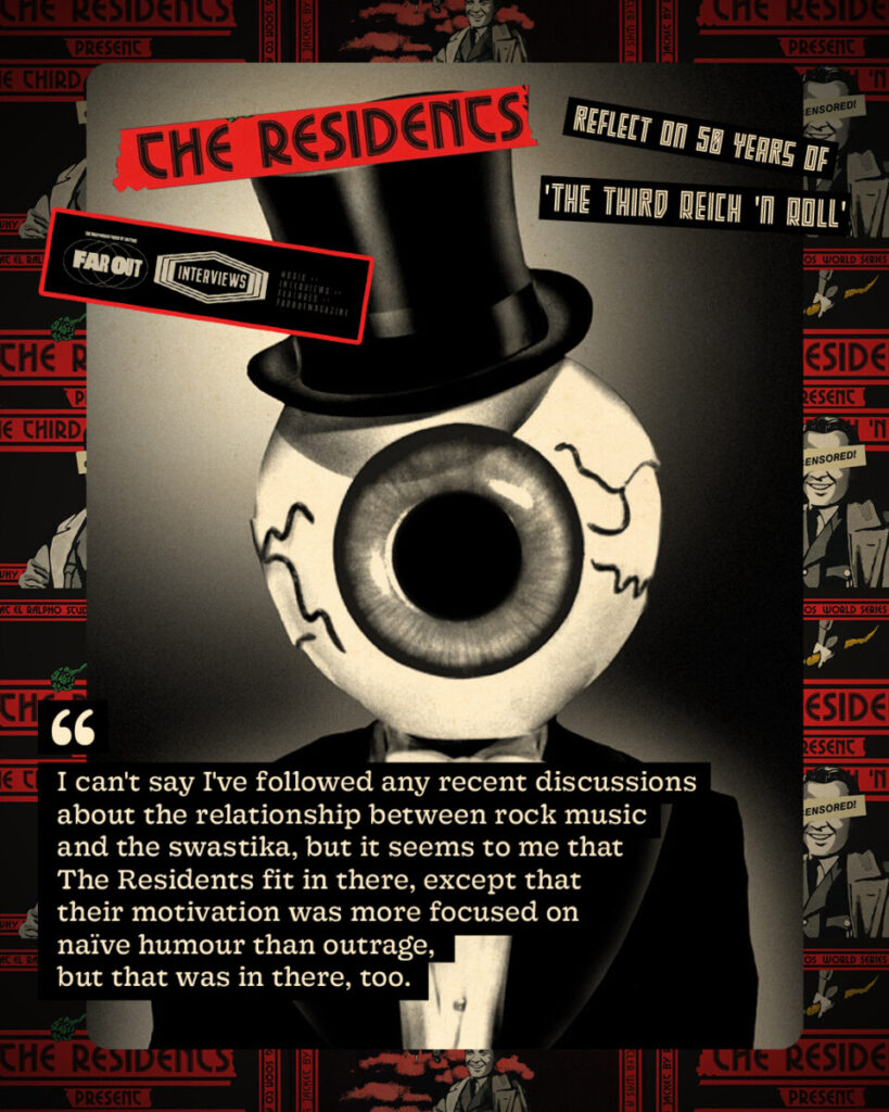 It was more funny than anything else- The Residents reflect on 50 years of 'The Third Reich 'n Roll'