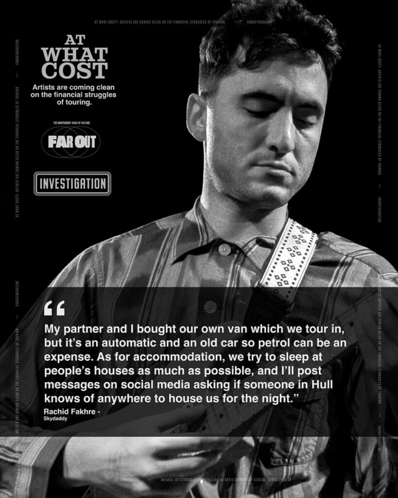 At what cost?- Artists are coming clean on the financial struggles of touring - Far Out Magazine