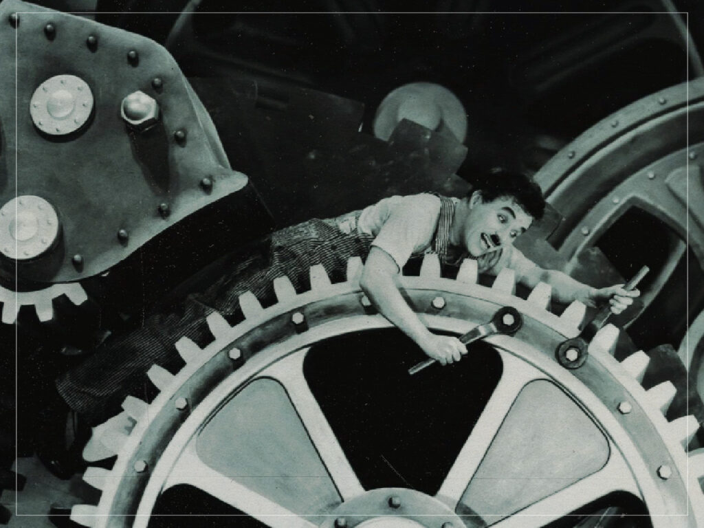 Charlie Chaplin - Modern Times - 1936
