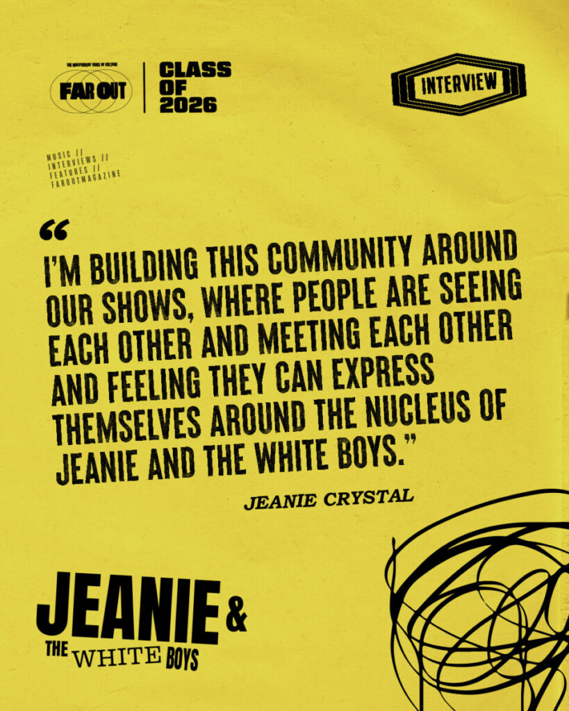 Class of 2026 - Jeanie and the White Boys aren’t coming for you - Interview