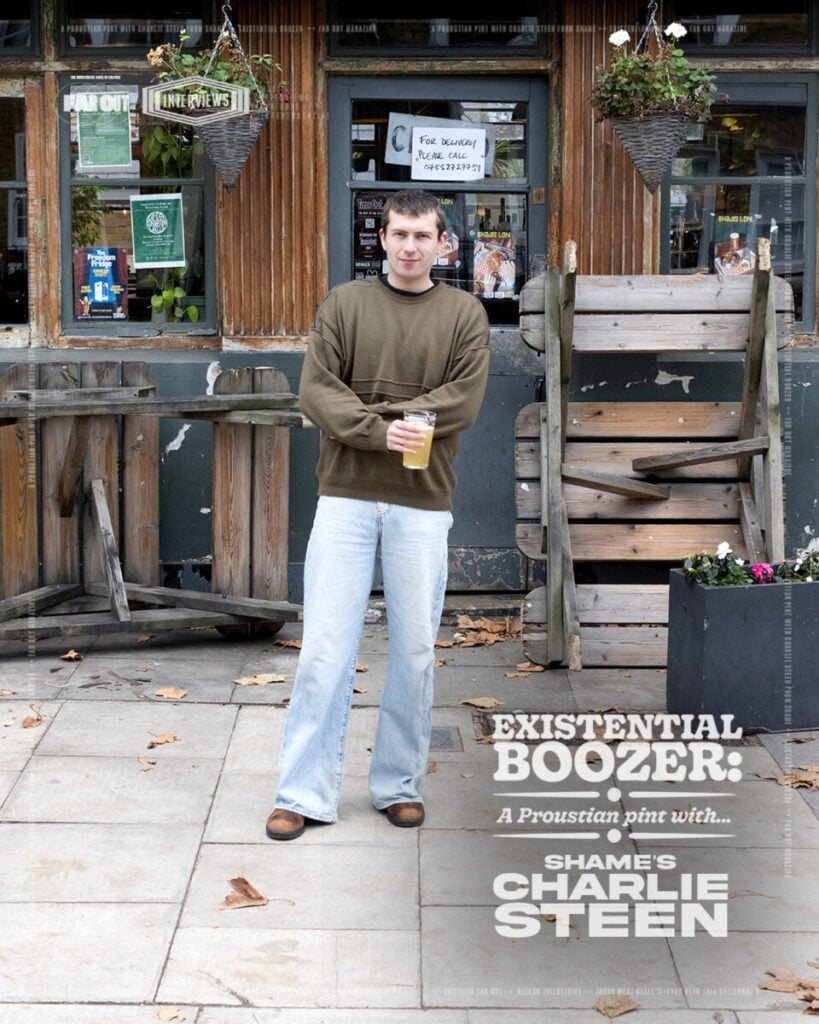 Existential Boozer- A Proustian pint with Charlie Steen from Shame