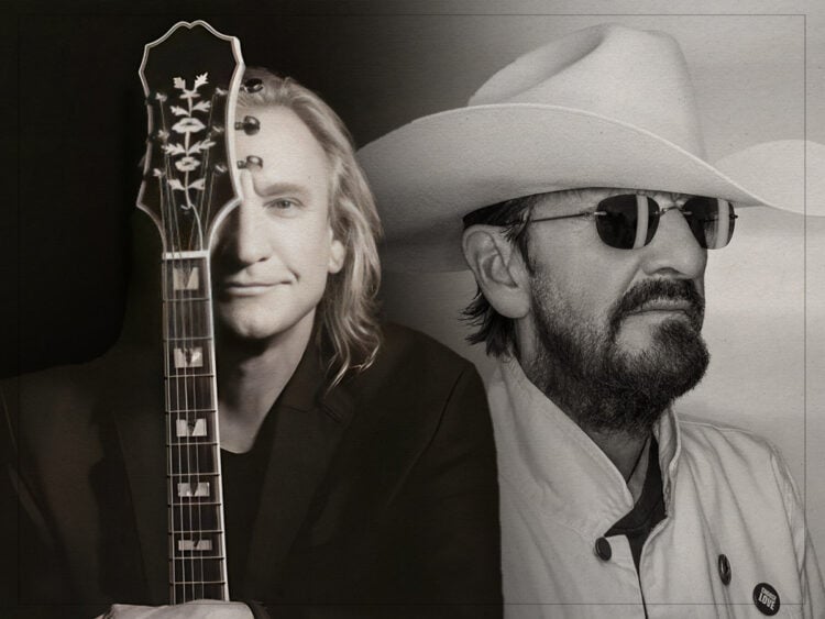 How does Joe Walsh feel about working with his brother-in-law, Ringo Starr?