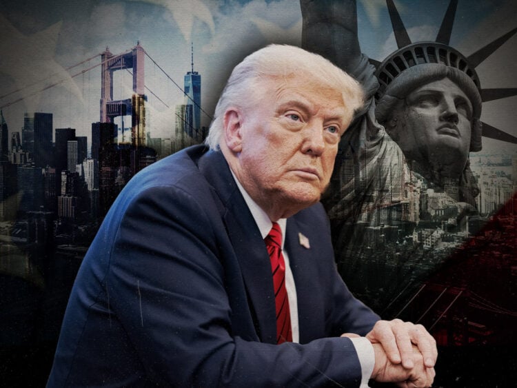 How much has US tourism declined under Donald Trump