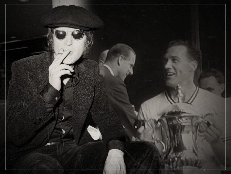 John Lennon - 1952 FA Cup Final - Split