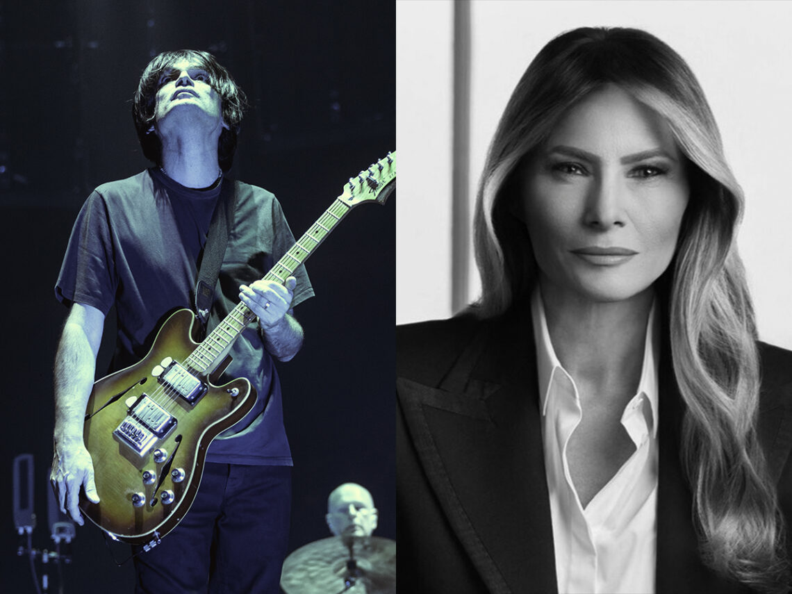 Johnny Greenwood - Melania Trump - Split - 2026