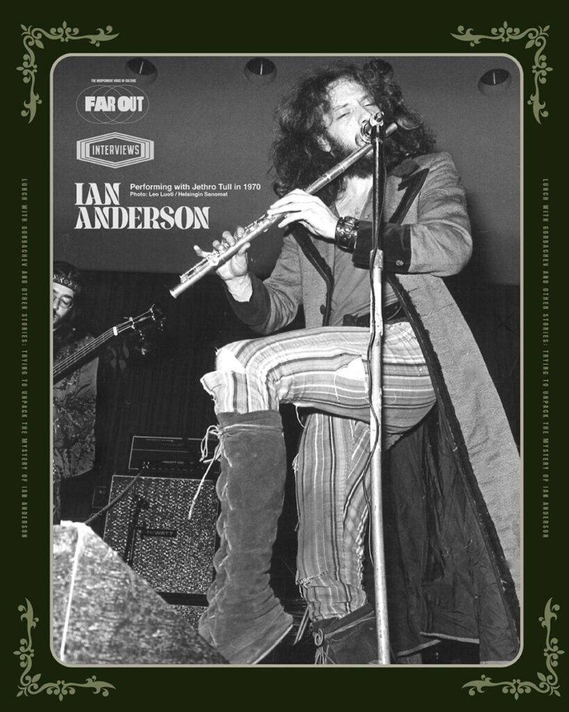 Lunch with Gorbachev and other stories- Trying to unpack the mystery of Ian Anderson - Far Out Magazine V2 - (F0