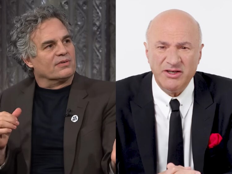 Mark Ruffalo - Kevin O'Leary - Split - 2026