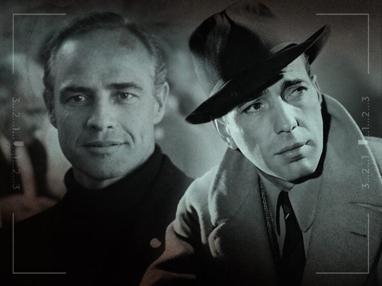 Marlon Brando - Humphrey Bogart - Split