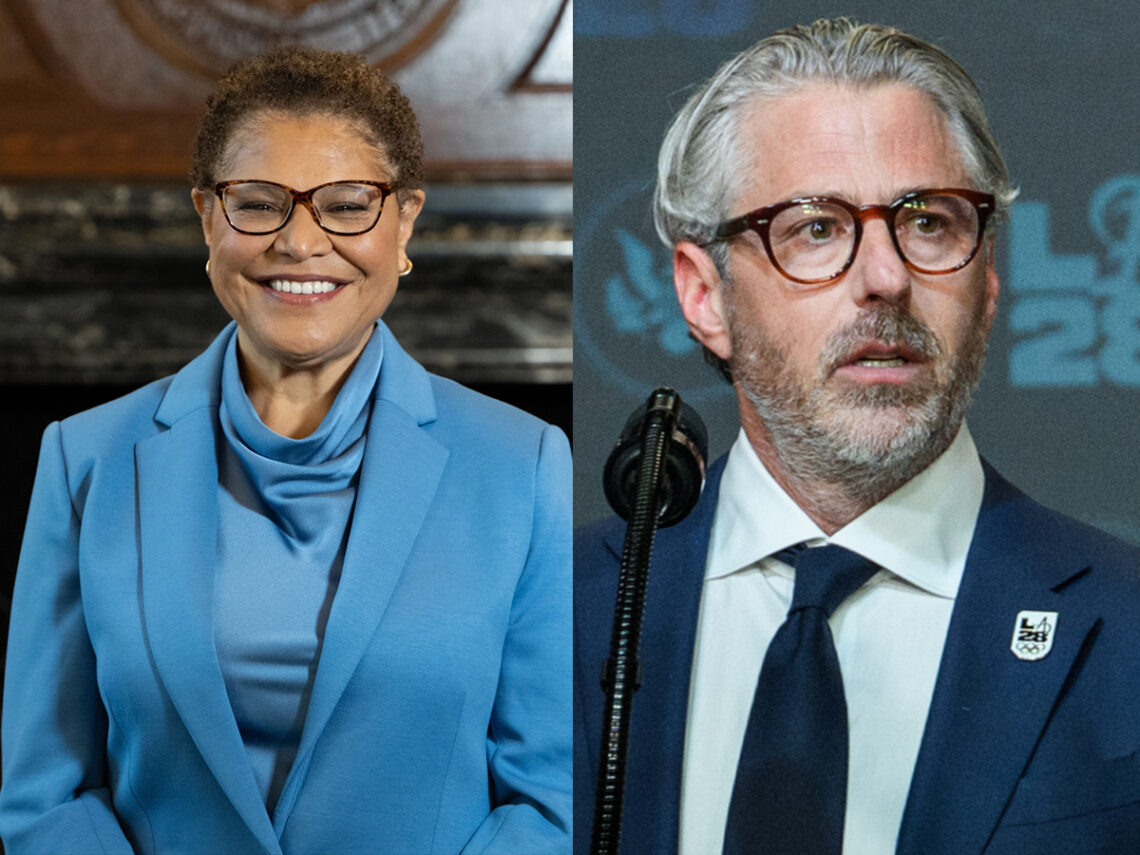 Mayor Karen Bass - LA - Casey Wasserman - Split - 2026 -