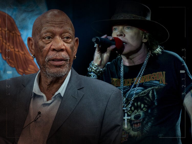 Morgan Freeman - Axl Rose - Split