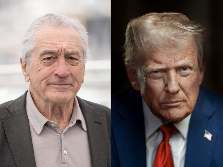 Robert de Niro - President Donald Trump - Split - 2026