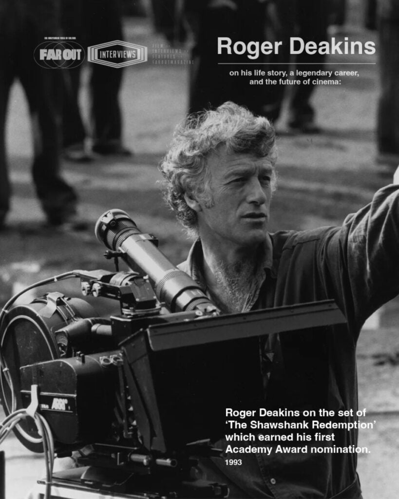Roger Deakins on his life story, a legendary career, and the future of cinema- I've had such a good run - Far Out Magazine 02*
