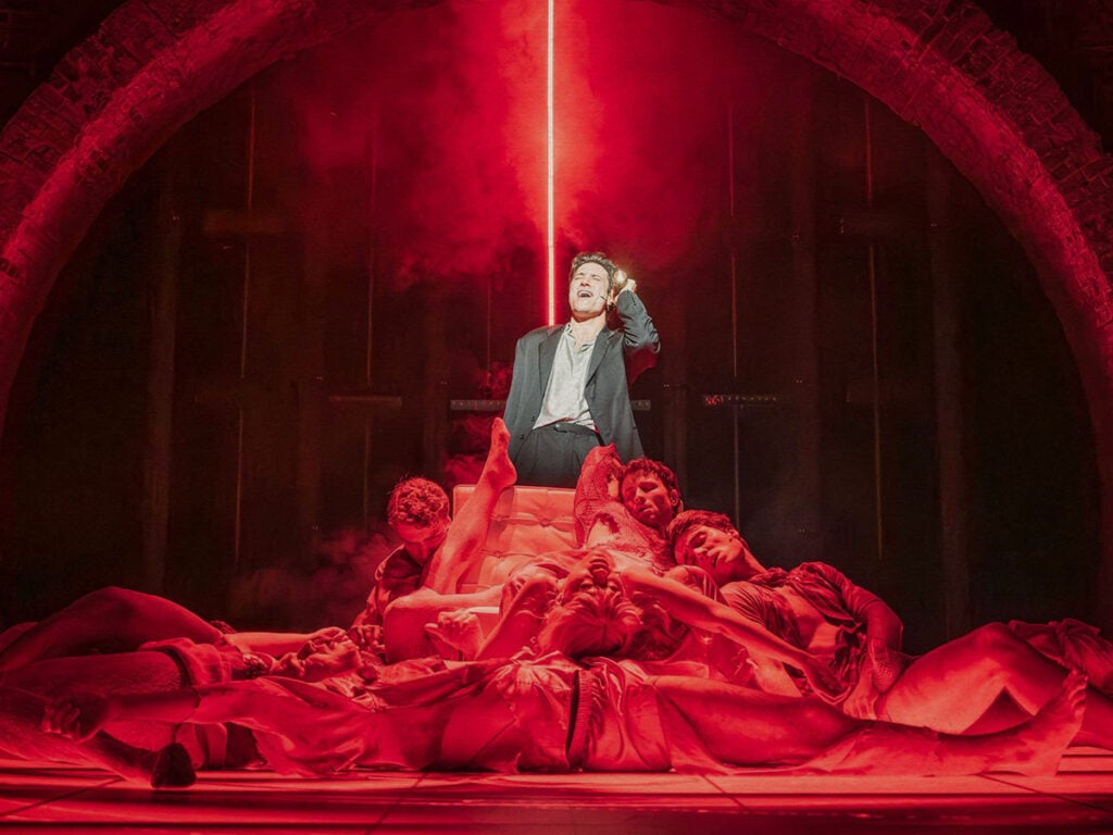 Rupert Goold's 'American Psycho' camp musical can't quite land the kill
