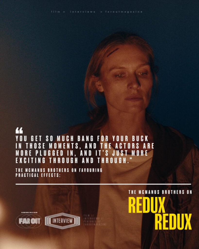 The McManus brothers murder their way through the multiverse in 'Redux Redux'- It's a revenge movie with a twist