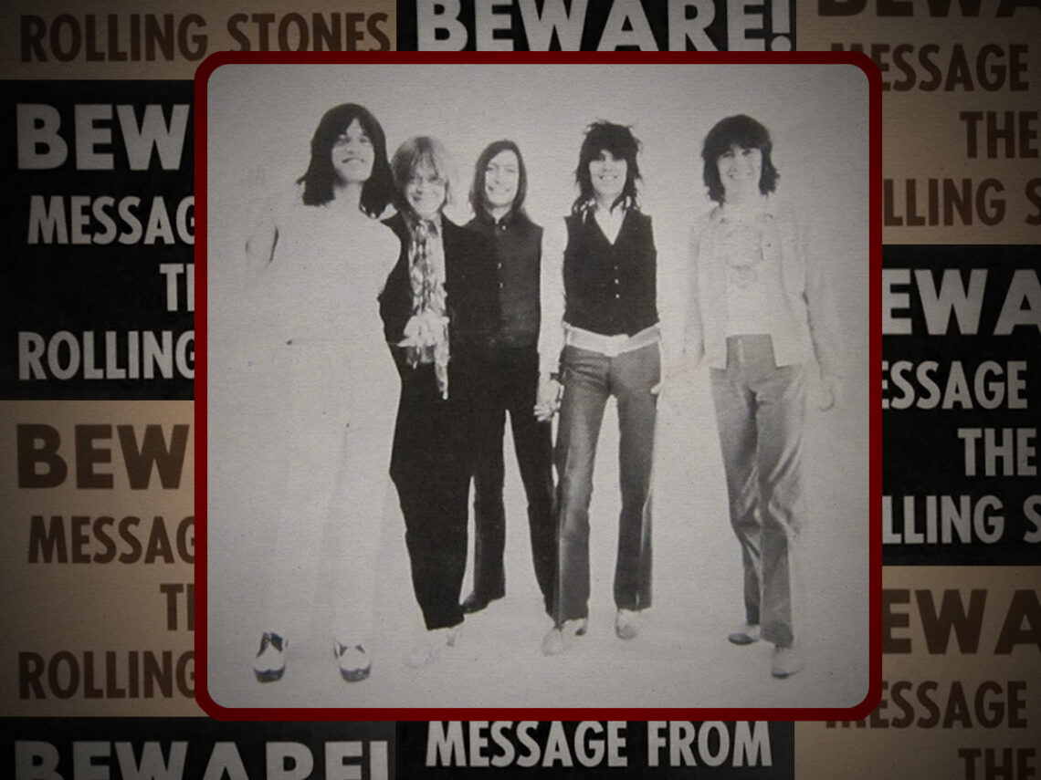 The album The Rolling Stones put out an advert to denounce -