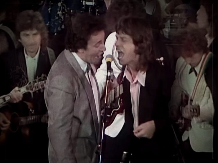 The moment George Harrison, Mick Jagger, Bob Dylan, Bruce Springsteen and Neil Young formed a Beatles tribute band