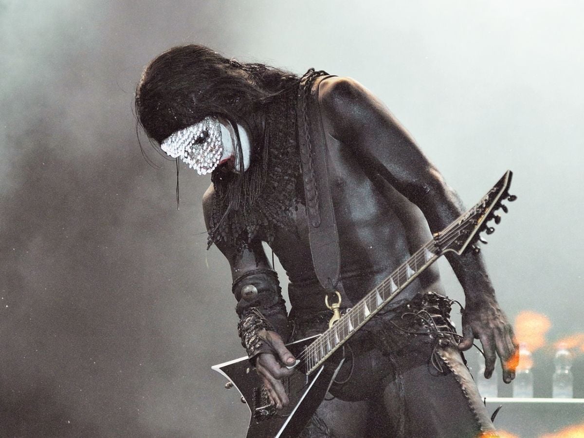 Wes Borland of Limp Bizkit at Rock am Ring 2013