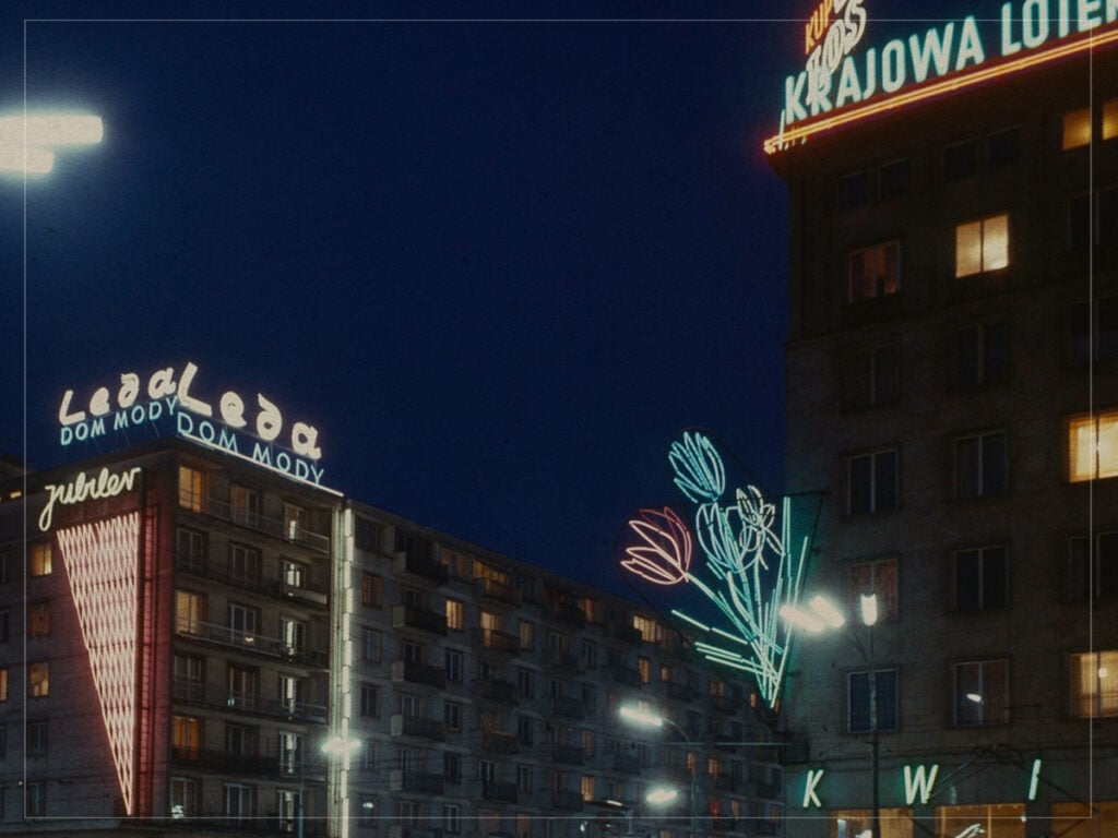 When Warsaw went electric- The neonisation of Poland’s capital