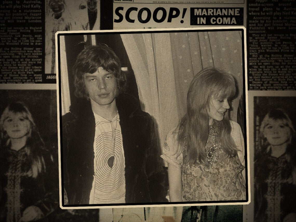 Couldn't drag me away- What happened between Marianne Faithfull and Mick Jagger? -