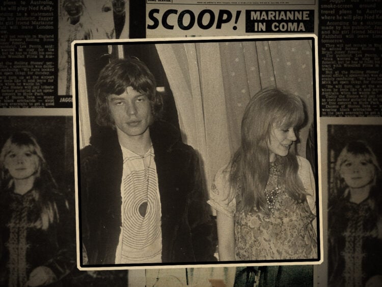 Couldn't drag me away- What happened between Marianne Faithfull and Mick Jagger? -