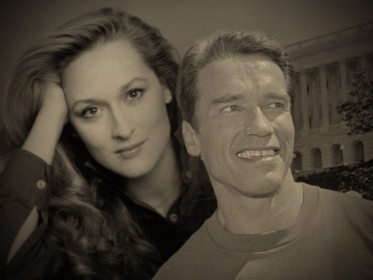The arrogance is there as well- The Meryl Streep performance inspired by Arnold Schwarzenegger