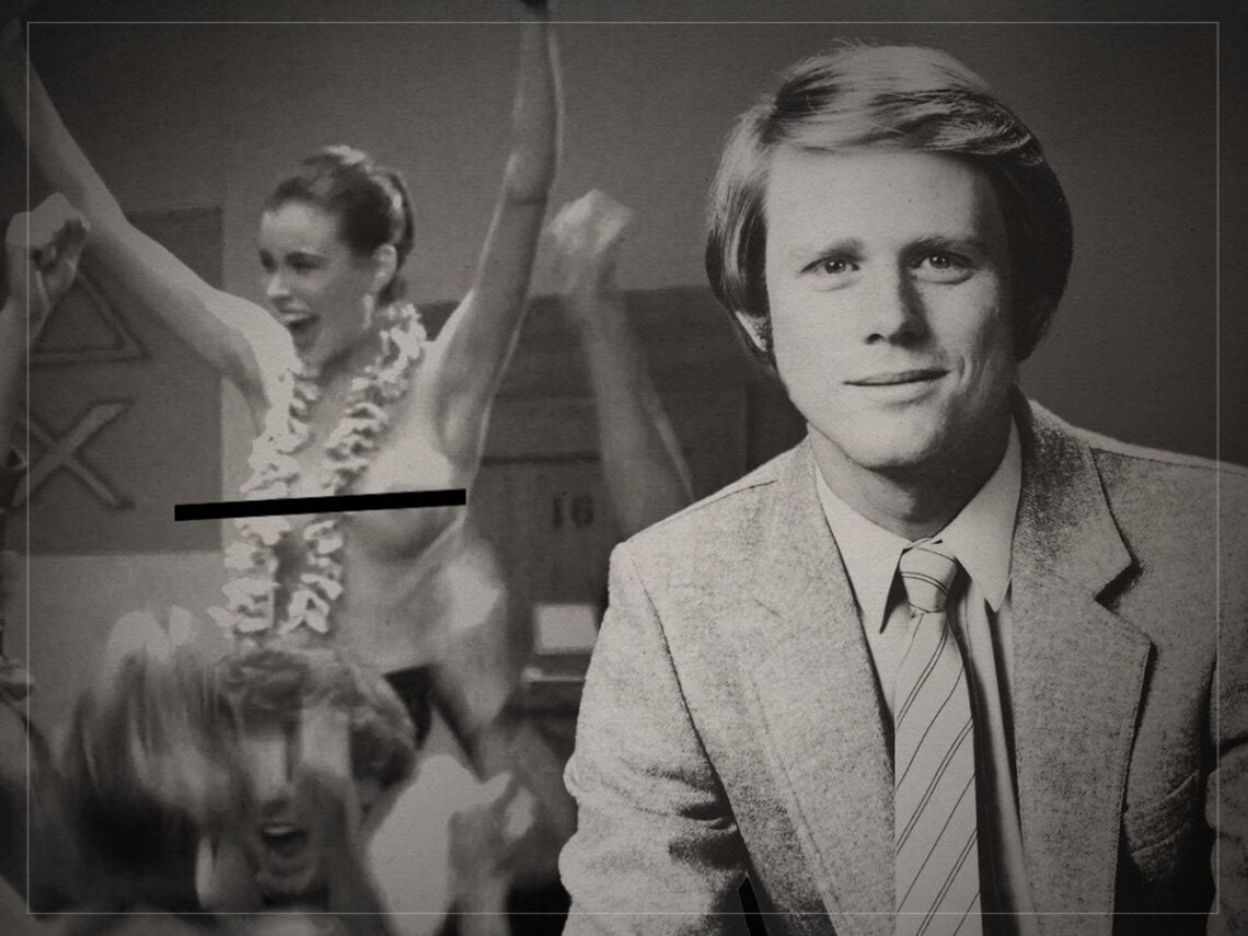 We had a lot of nudity- when Ron Howard threatened to fire a topless extra