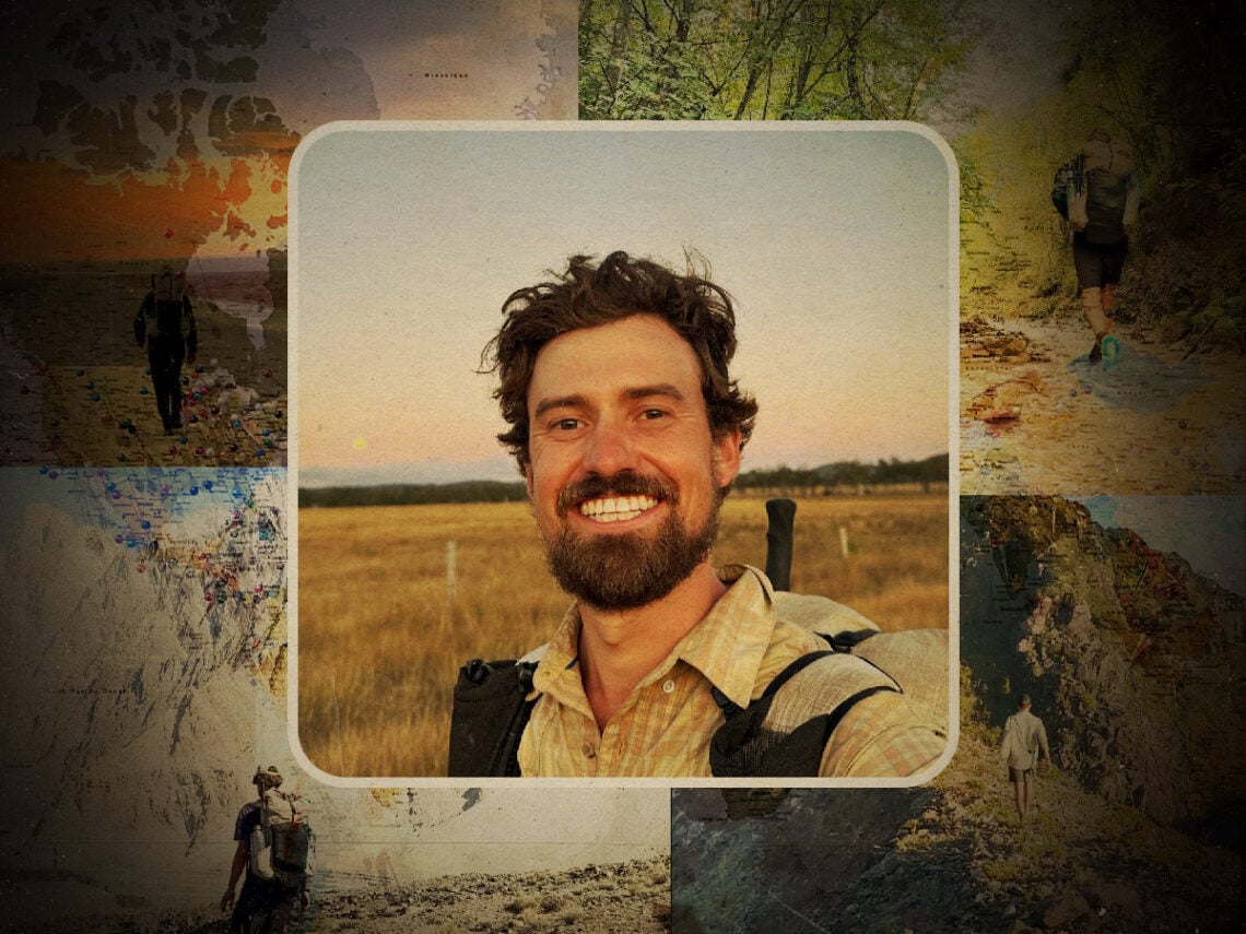Alexander Campbell the man walking around the world
