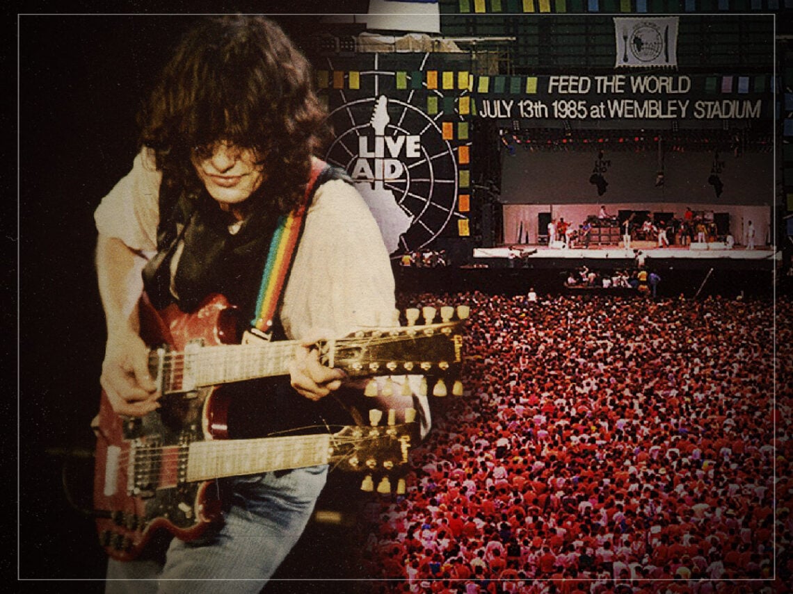 Chaos Why Live Aid was Jimmy Page’s biggest disappointment