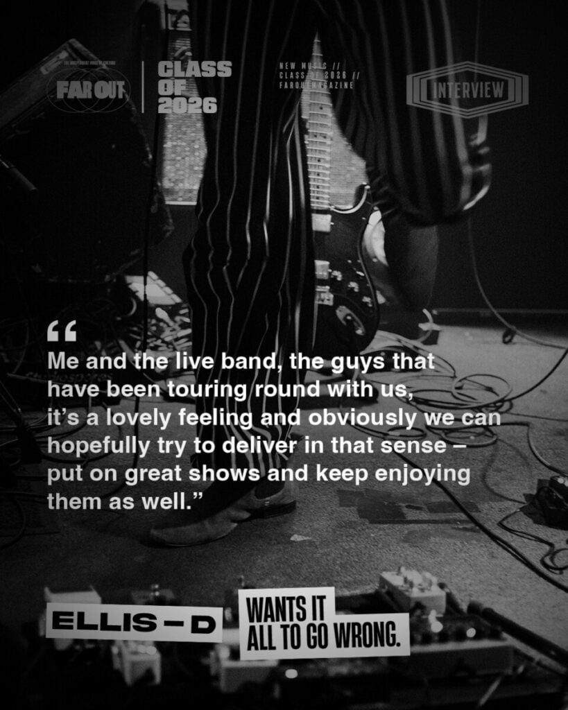 Ellis-D wants it all to go wrong- Checking in with music’s most sought after live act