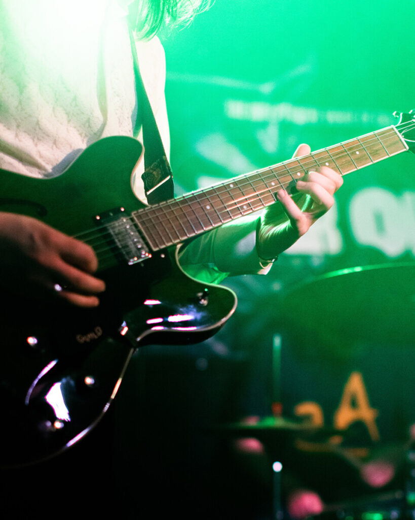 GETNER performing at Far Out's X The Season finale.