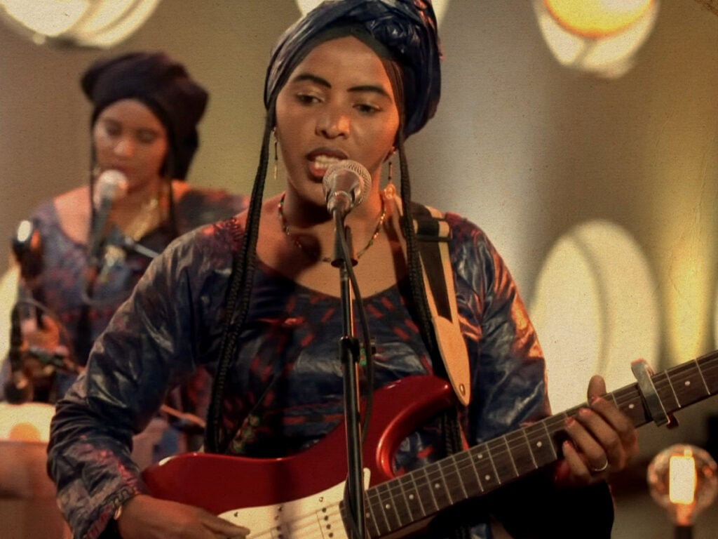 Fatou Seidi Ghali performing in 2018.
