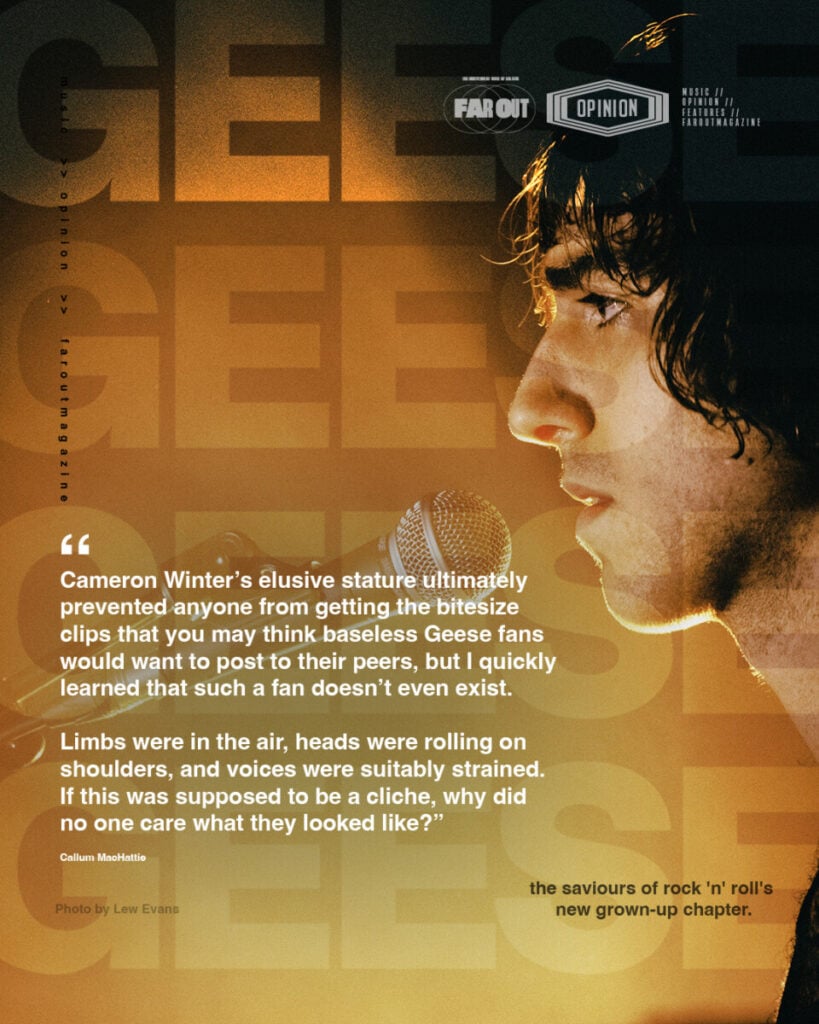 Geese are the saviours of rock 'n' roll's new grown-up chapter
