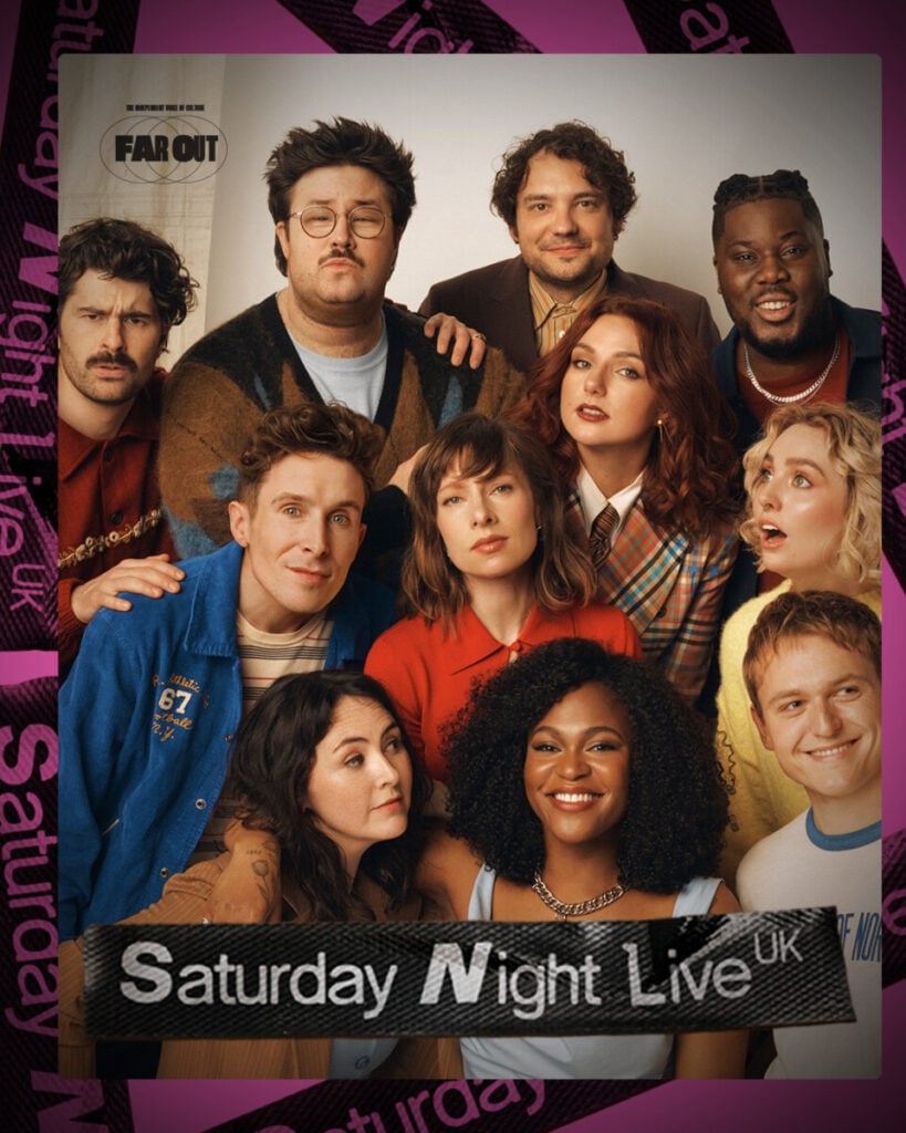 The full cast of Saturday Night Live UK.