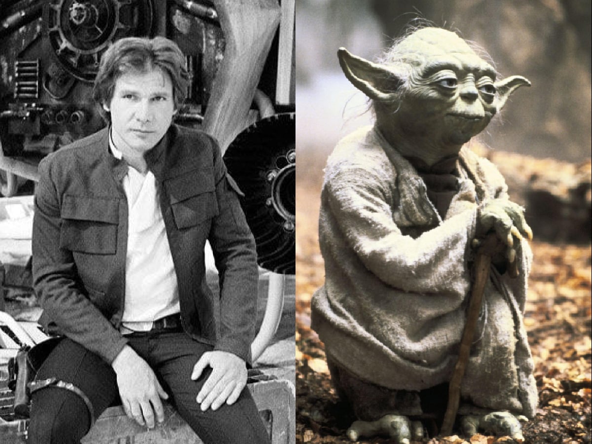 Han Solo and Yoda, ‘The Empire Strikes Back - 1980